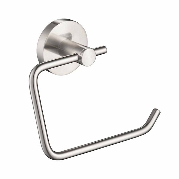 Kibi Circular Toilet Paper Holder - Brush Nickel KBA1405BN - main